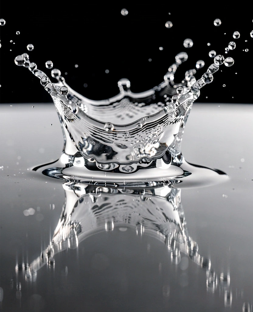 Water surface tension